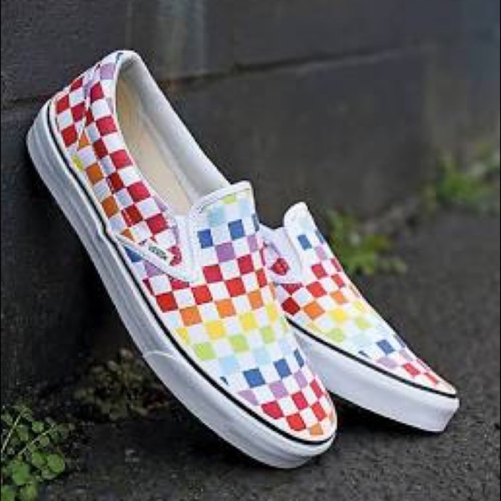 Rainbow Vans